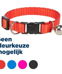 TRIXIE HALSBAND KAT NYLON ASSORTI