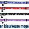 TRIXIE HALSBAND KAT SAFER LIFE PRINT KAT / POOT ASSORTI