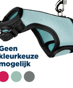TRIXIE SOFTTUIG MET RIEM VOOR RATTEN ASSORTI
