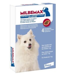 MILBEMAX KAUWTABLET ONTWORMING PUPPY / KLEINE HOND