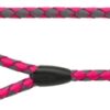 TRIXIE HONDENRIEM CAVO FUCHSIA / GRIJS