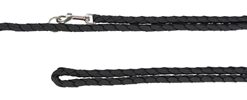 TRIXIE HONDENRIEM CAVO VERSTELBAAR ZWART