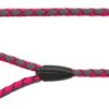 TRIXIE HONDENRIEM CAVO FUCHSIA / GRIJS