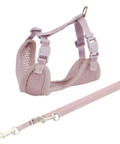 TRIXIE JUNIOR PUPPYTUIG SOFT MET RIEM LILA
