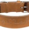 TRIXIE HALSBAND HOND RUSTIC VETLEER HEARTBEAT BRUIN