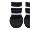 TRIXIE HONDENSOKKEN ANTI-SLIP MET RUBBERLAAG RONDOM ZWART