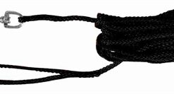 TRIXIE HONDENRIEM SLEEPLIJN ZWART