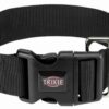 TRIXIE HALSBAND HOND PREMIUM ZWART