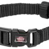 TRIXIE HALSBAND HOND PREMIUM ZWART