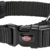TRIXIE HALSBAND HOND PREMIUM ZWART