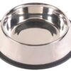 TRIXIE VOERBAK RVS / RUBBERRING