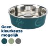 TRIXIE VOERBAK RVS / KUNSTSTOF-OMMANTELING ASSORTI