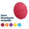 TRIXIE DOG DISC DRIJVEND NATUURRUBBER ASSORTI