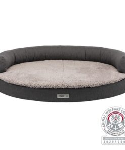 TRIXIE VITAL SOFA BENDSON ORTHOPEDISCH OVAAL DONKERGRIJS / LICHTGRIJS