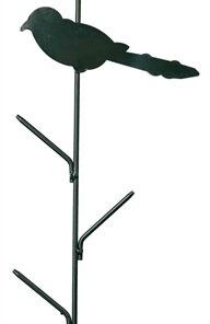 TRIXIE MEZENBOLLENHOUDER VOGEL 4 BOLLEN METAAL DONKERGROEN