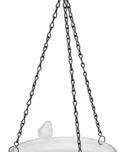 TRIXIE VOGELDRINKSCHAAL HANGEND KERAMIEK WIT