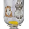 TRIXIE DRINKFLES HONEY&HOPPER GLAS MET SPANVEER / DRAADBEUGEL
