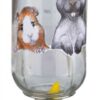 TRIXIE DRINKFLES HONEY&HOPPER GLAS MET SPANVEER / DRAADBEUGEL