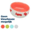 TRIXIE VOERBAK KONIJNMOTIEF KERAMIEK ASSORTI