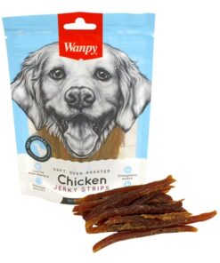 WANPY SOFT OVEN-ROASTED CHICKEN JERKY STRIPS