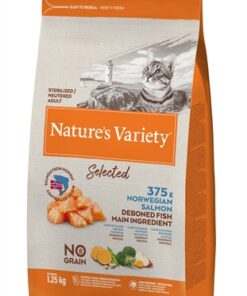 NATURES VARIETY SELECTED STERILIZED NORWEGIAN SALMON