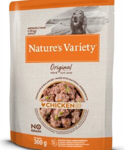 NATURES VARIETY ORIGINAL ADULT MEDIUM / MAXI POUCH CHICKEN NO GRAIN