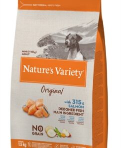 NATURES VARIETY ORIGINAL ADULT MINI SALMON NO GRAIN