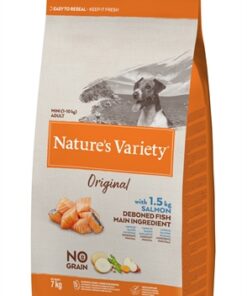 NATURES VARIETY ORIGINAL ADULT MINI SALMON NO GRAIN