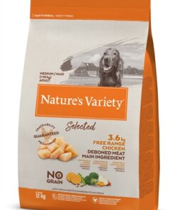NATURES VARIETY SELECTED ADULT MEDIUM FREE RANGE CHICKEN