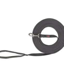 TRIXIE HONDENRIEM SLEEPLIJN FUSION GRAFIET GRIJS