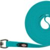 TRIXIE HONDENRIEM EASY LIFE SLEEPLIJN OCEAAN BLAUW / TURQUOISE
