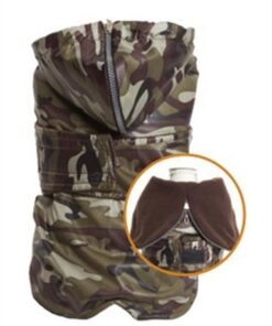 CROCI HONDENJAS TECKEL MILITARY CAMOUFLAGE BRUIN