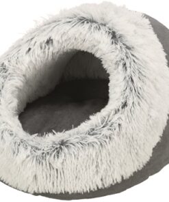 TRIXIE KATTENMAND IGLO HARVEY GRIJS / WIT-ZWART