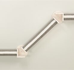 TRIXIE SET 2 MUURLANDSCHAP KLIMPAD WIT / GRIJS