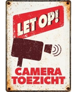 PLENTY GIFTS WAAKBORD BLIK CAMERATOEZICHT