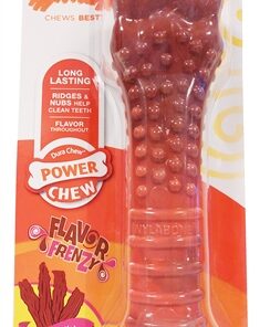 NYLABONE TEXTURED DURA CHEW BEEF JERKEY VOOR HARDE BIJTERS