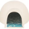 TRIXIE HAMSTER IGLO MET KOELPLAAT KERAMIEK WIT