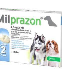 KRKA MILPRAZON ONTWORMINGSTABLETTEN HOND