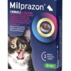 KRKA MILPRAZON KAUWTABLETTEN ONTWORMINGSTABLETTEN KAT