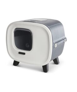 SAVIC KATTENBAK MIRA DELUXE ANTRACIET / WIT