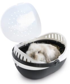 SAVIC TRANSPORTBOX ELMO ZWART / WIT