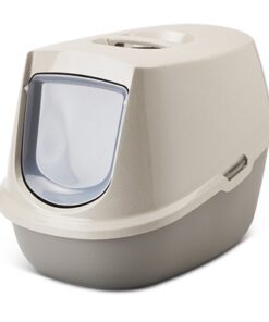 SAVIC KATTENBAK HAPPY PLANET MANON MOCCA / WARMGRIJS