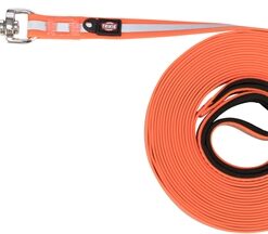 TRIXIE HONDENRIEM SLEEPLIJN EASYLIFE REFLECTEREND ORANJE