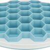 TRIXIE SLOWFEEDING PLAATHIVE KUNSTSTOF / TPR / TPE GRIJS / BLAUW