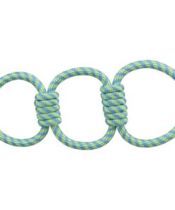 TRIXIE AQUATOY TOUW TREKSPEELTJE RINGEN POLYESTER GEEL / GROEN