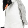 TRIXIE BE ECO PINGUÏN ERIN PLUCHE GERECYCLED ZWART / WIT / GRIJS