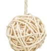 TRIXIE 3 ROTAN BALLEN MET BEL AAN TOUW NATUREL