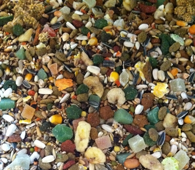 HARECO PAPEGAAI SELECT ZONDER PELLETS