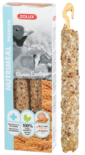ZOLUX NUTRIMEAL STICK TROPISCHE VOGEL GELE GIERST