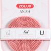 ZOLUX ANAH BORSTEL ROND RUBBER ROZE